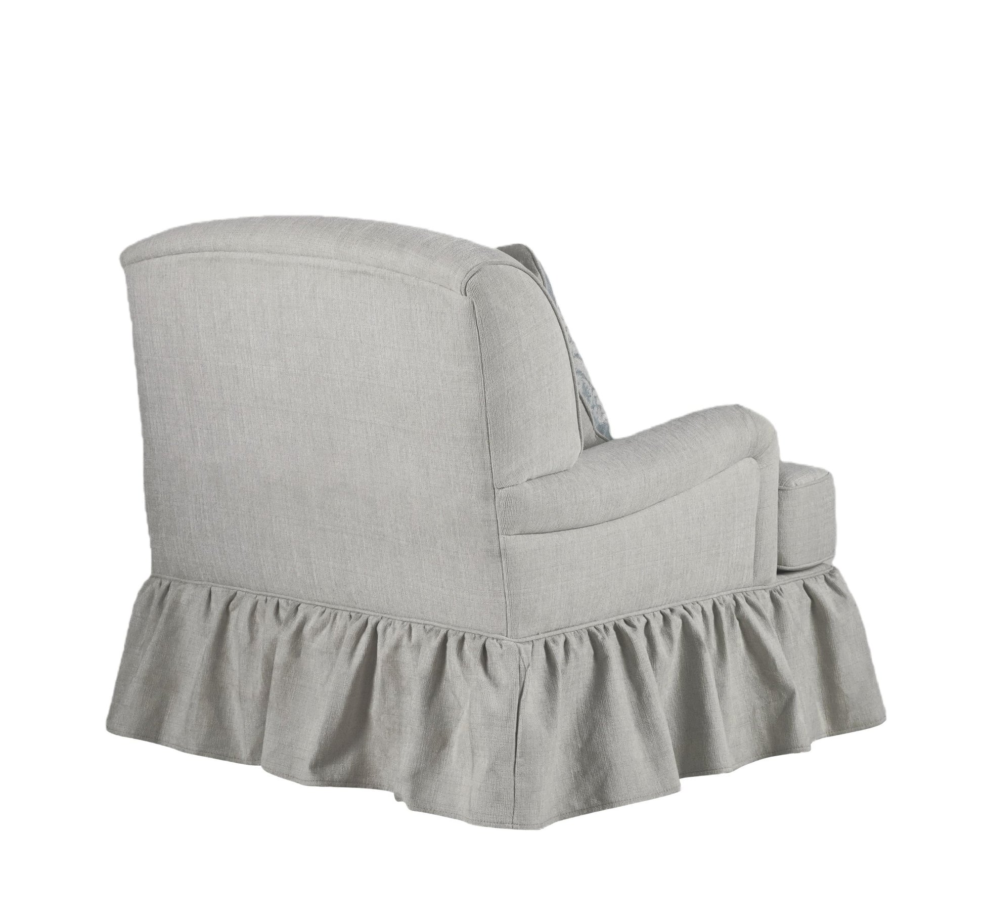 Pastel Pattern Skirted Accent Chair Chairs| Roots Furniture
