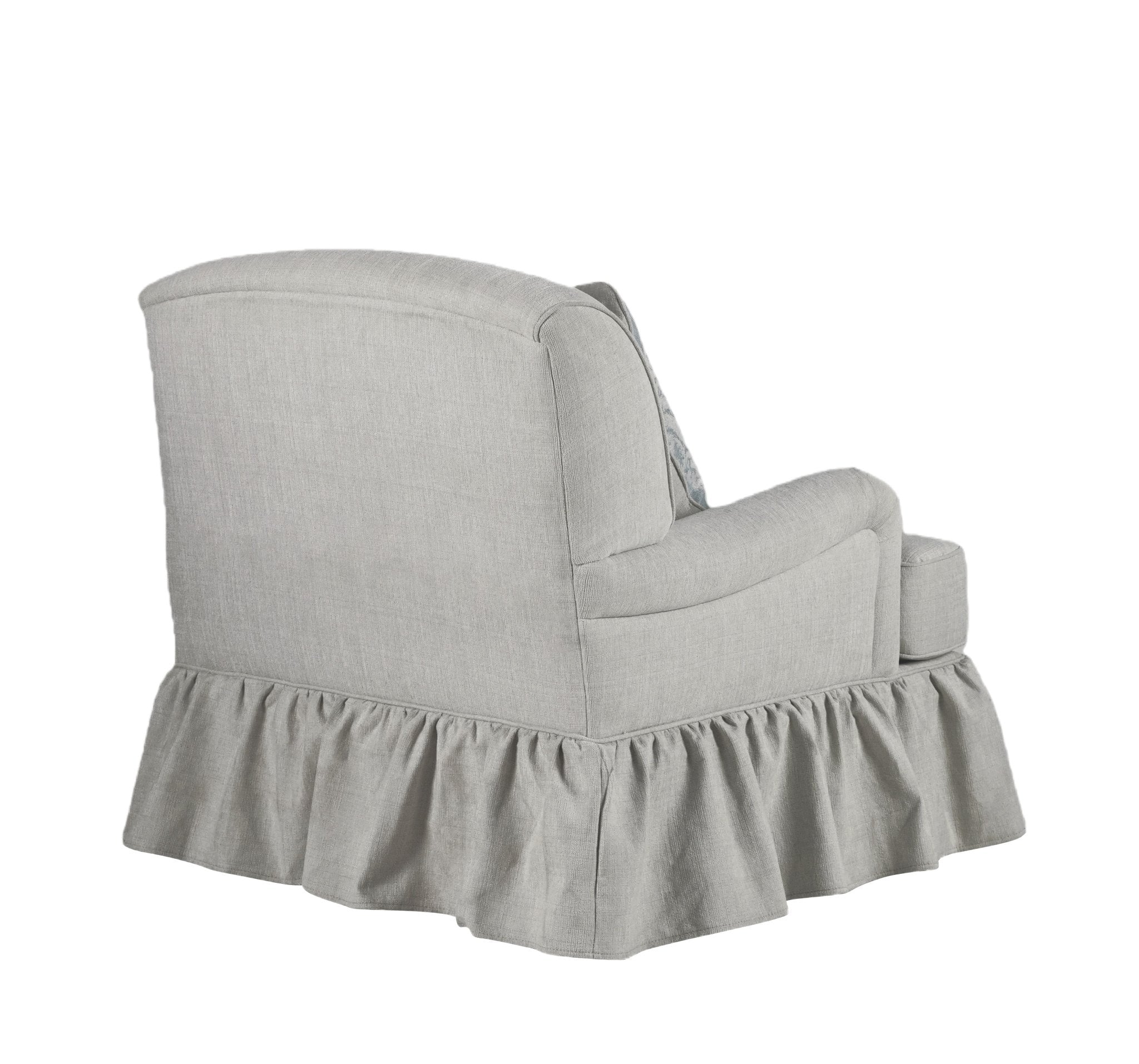 Pastel Pattern Skirted Accent Chair Chairs| Roots Furniture