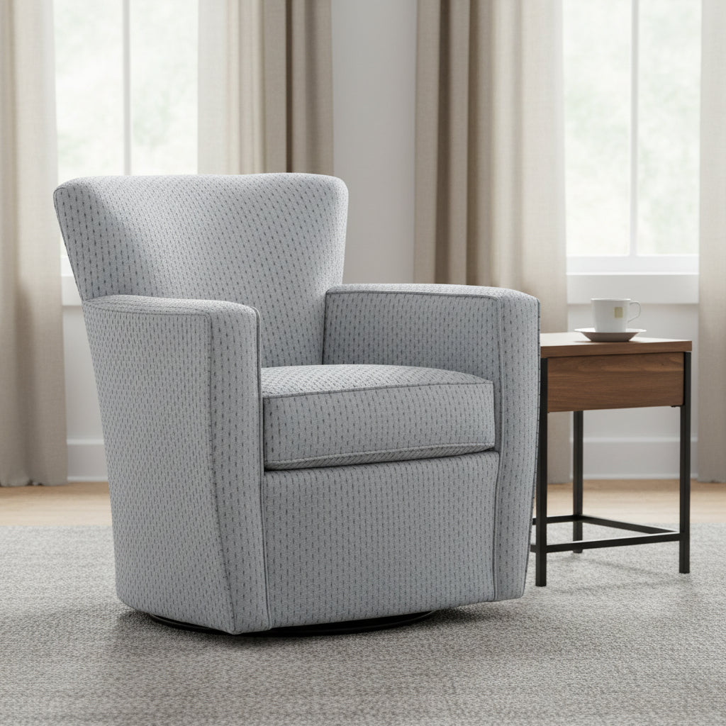 Paterson Swivel Glider with UV-C Phone Charger wit Chairs| Fairfield Chair