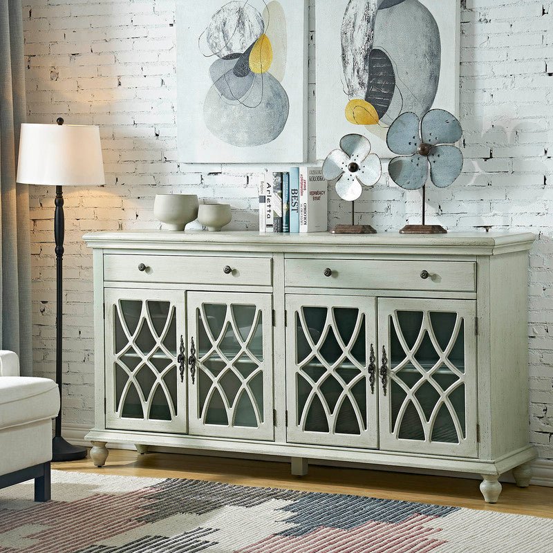 Paxton Pale Grey Sideboard Consoles & Sideboards| Crestview