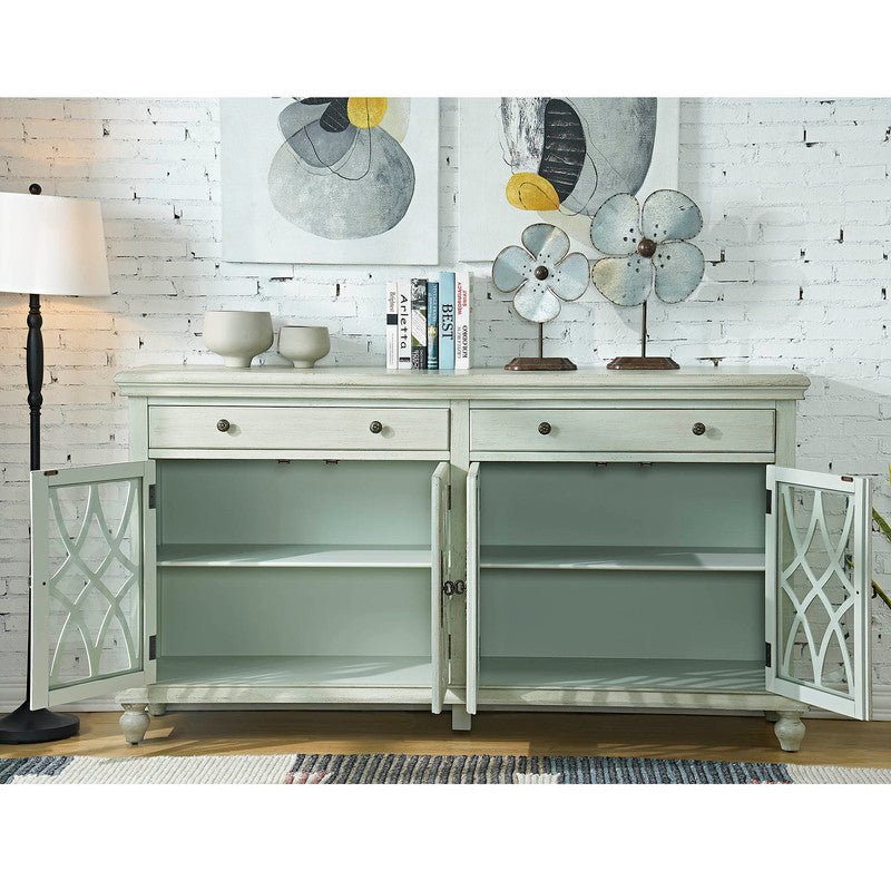 Paxton Pale Grey Sideboard Consoles & Sideboards| Crestview