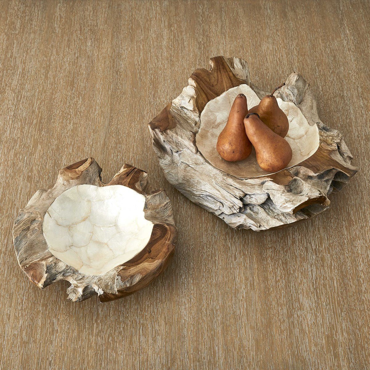 Pearl Basin, S/2 Table Decors| Uttermost