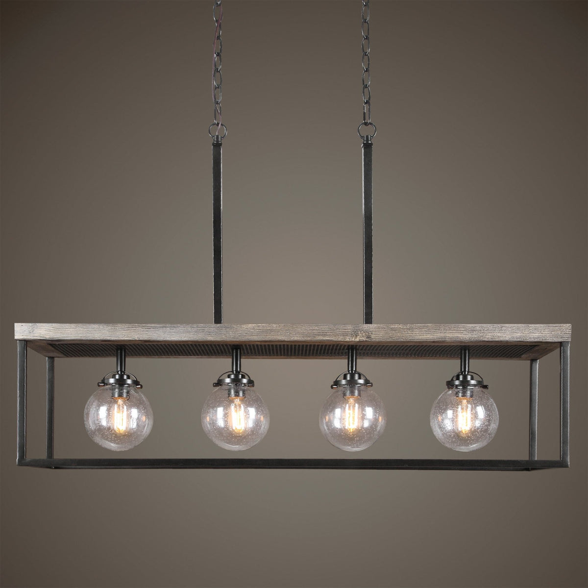 Pearsall, 4 Lt. Island chandeliers| Uttermost