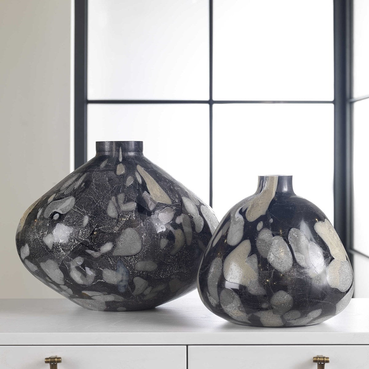 Pebble Vase Large Vases and Jars| Uttermost