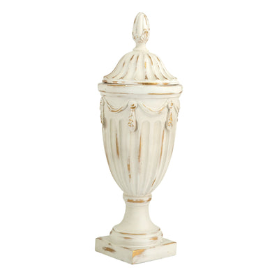 Pedestal Vase with Lid - Al Rugaib Furniture