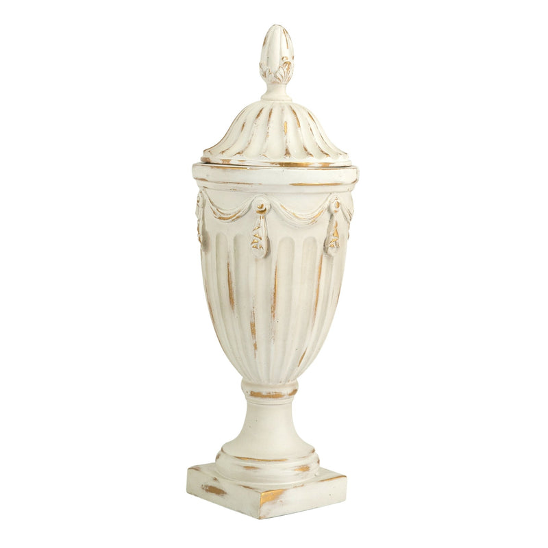 Pedestal Vase with Lid - Al Rugaib Furniture