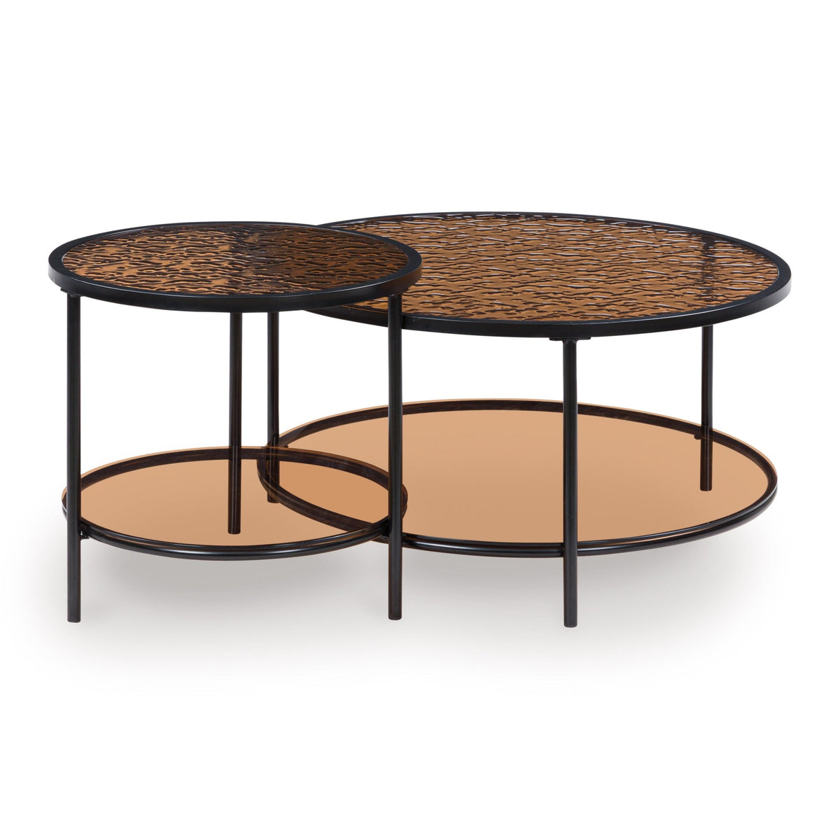 Pellander Nesting Cocktail Tables Set Table Sets| Ashley Homestore