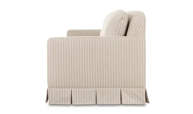 Pellicano Sofa Beige Stripe - Al Rugaib Furniture