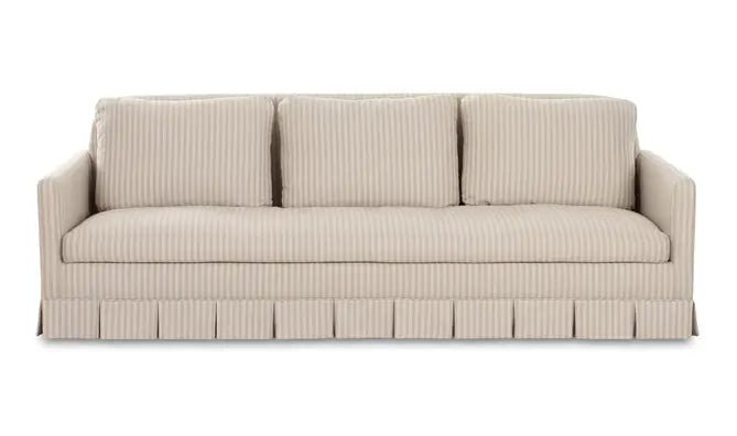 Pellicano Sofa Beige Stripe - Al Rugaib Furniture