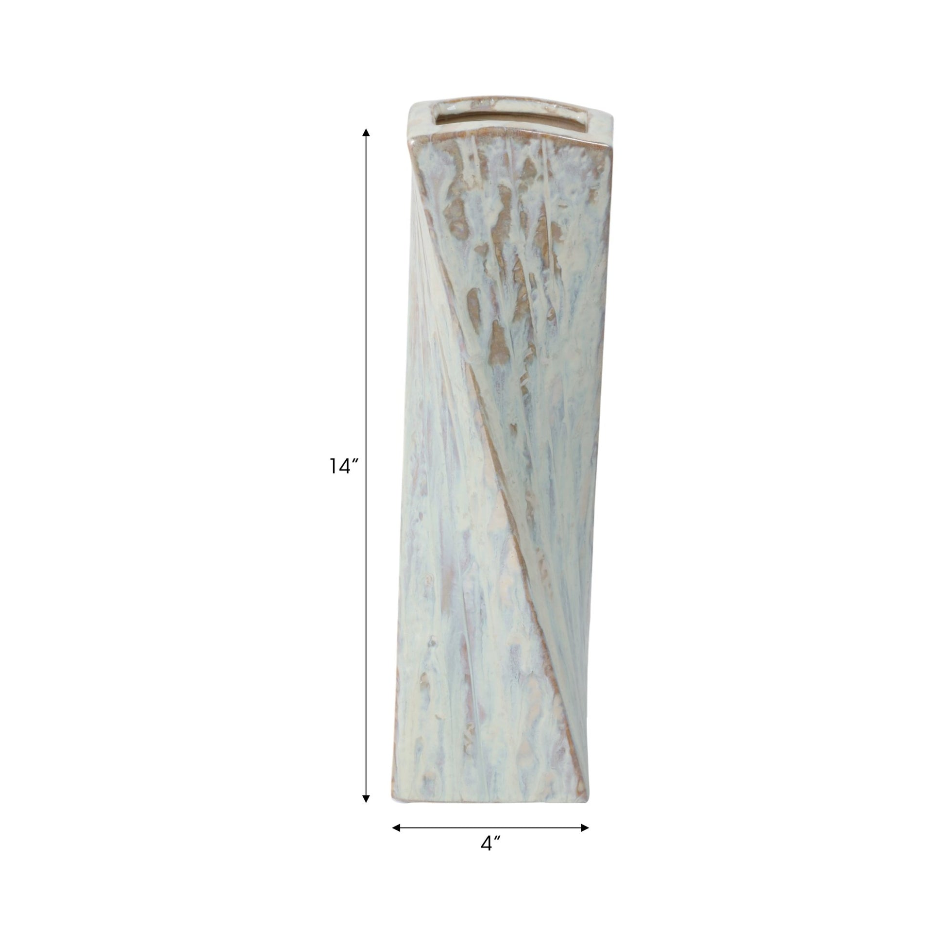 Pendelton Twist Vase Vases and Jars| Sagebrook Home