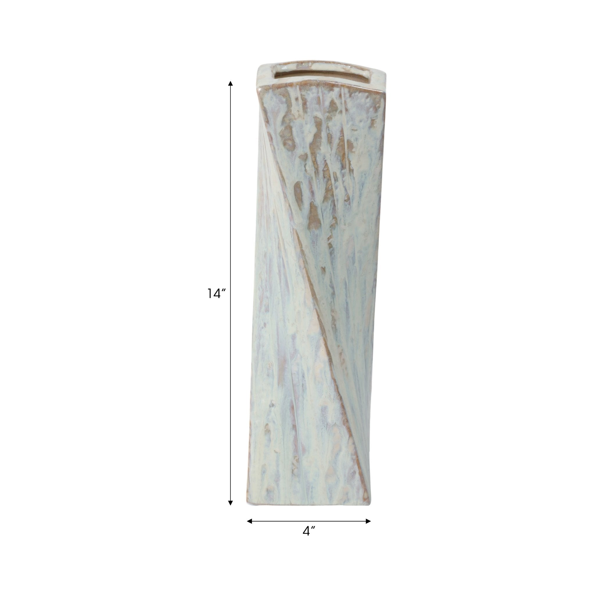 Pendelton Twist Vase Vases and Jars| Sagebrook Home