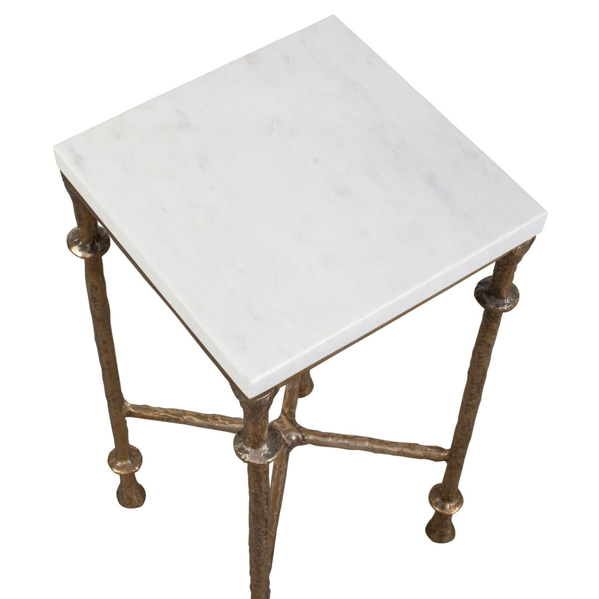 Penelope White Marble Accent Table Accent & End Tables| Uttermost