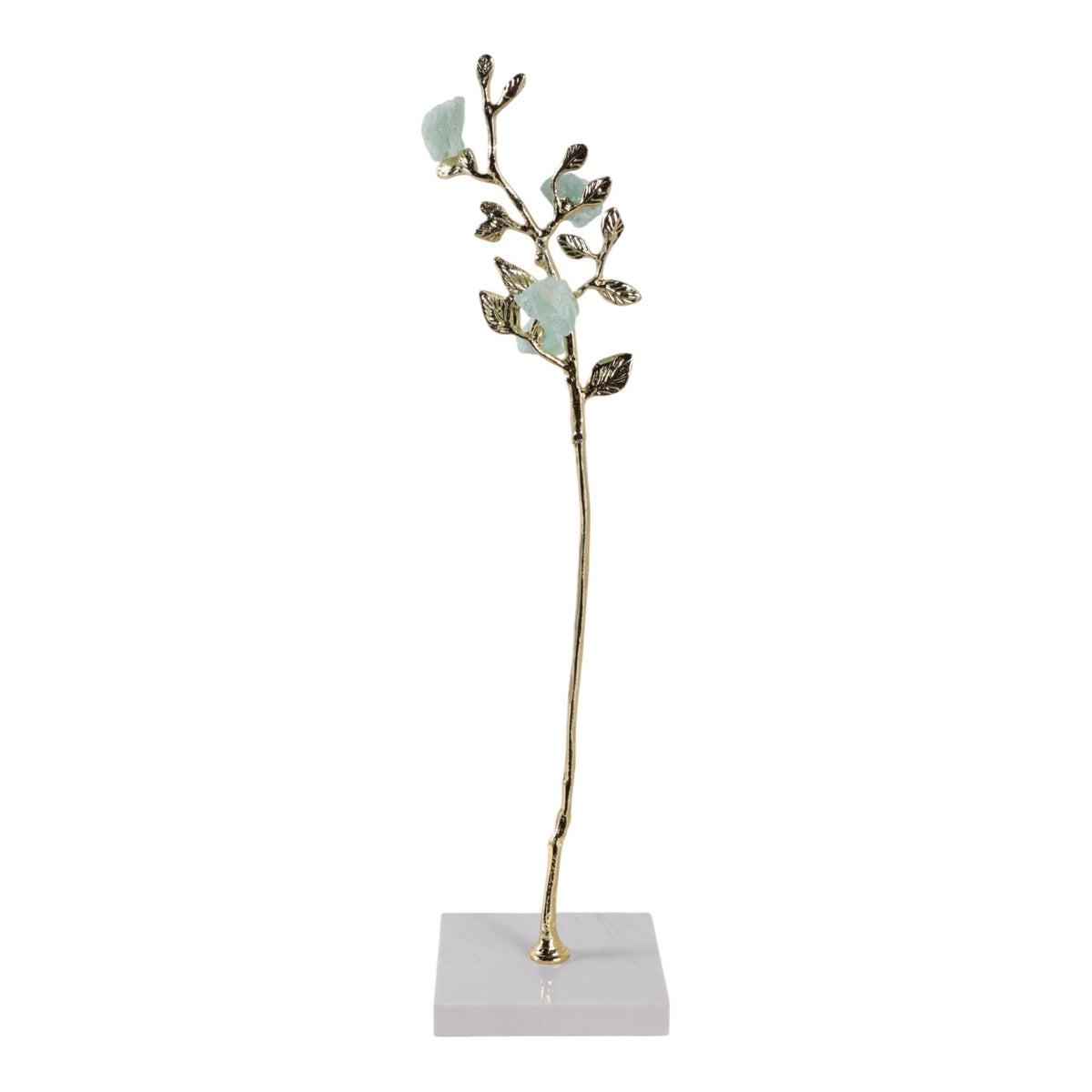 Peoria Large Green Flourite Stone Tree Statuary Table Decors| Sagebrook Home