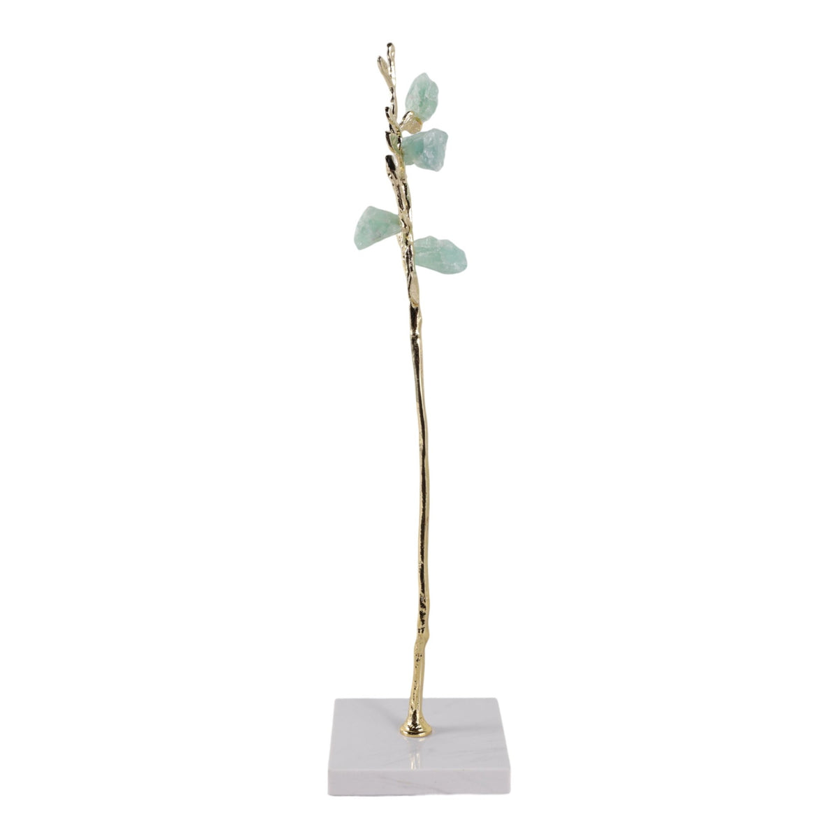 Peoria Large Green Flourite Stone Tree Statuary Table Decors| Sagebrook Home