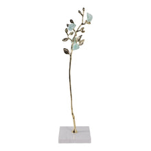 Peoria Large Green Flourite Stone Tree Statuary