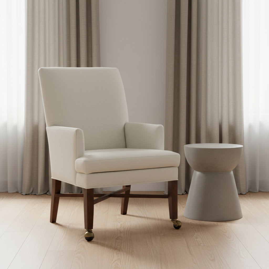 Perkins Easy Clean Occasional Chair with Front Cas Chairs| Fairfield Chair