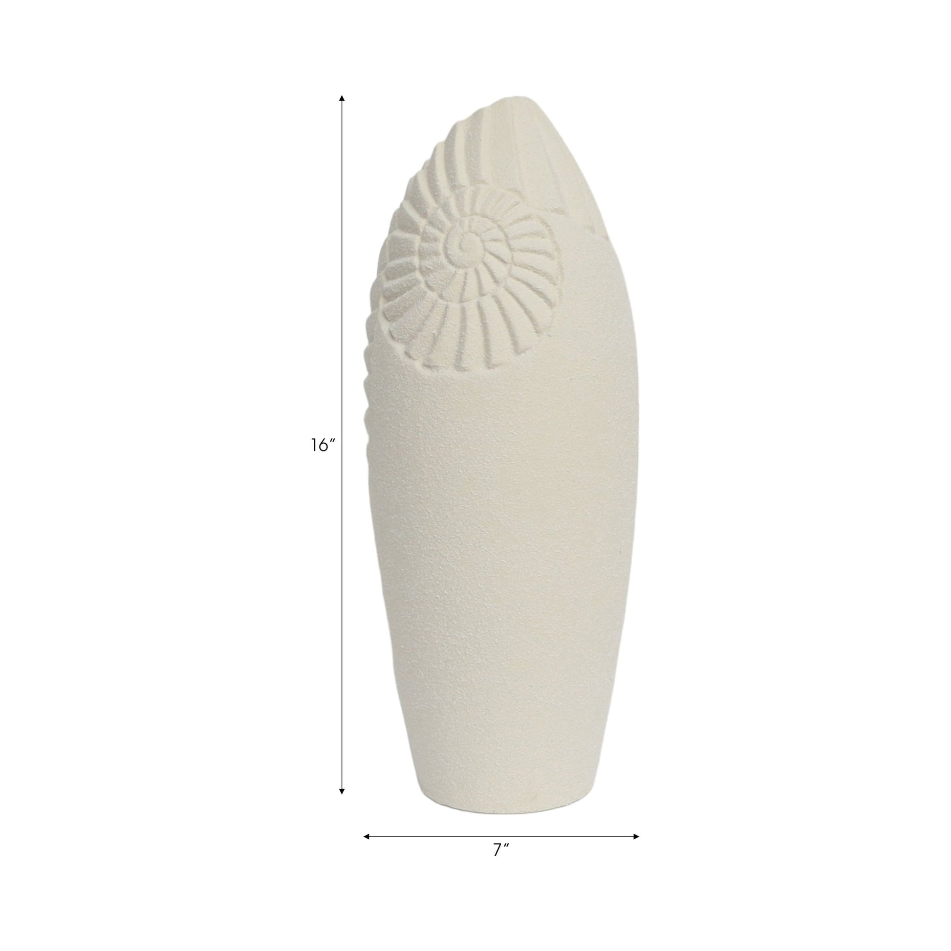 Perry Shell Vase Vases and Jars| Sagebrook Home