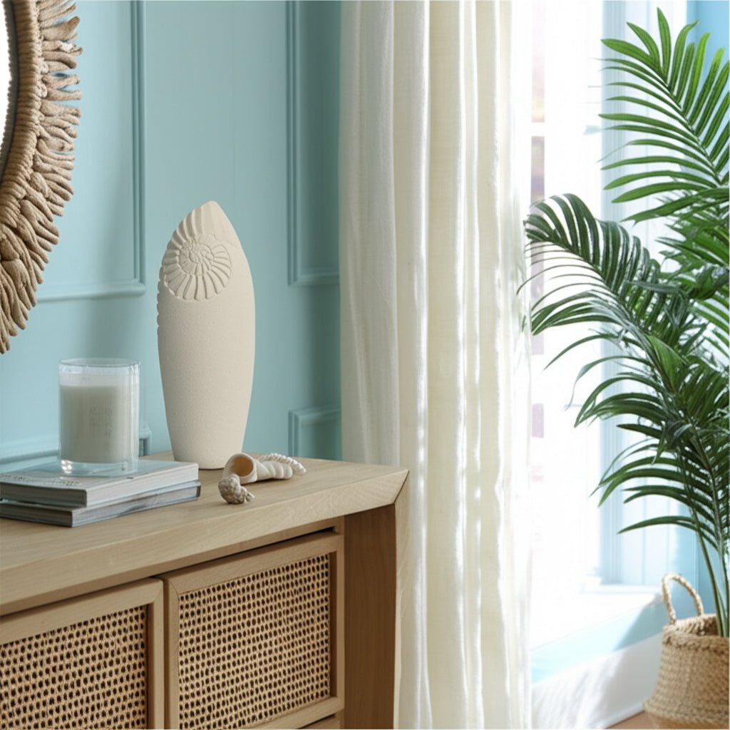 Perry Shell Vase Vases and Jars| Sagebrook Home