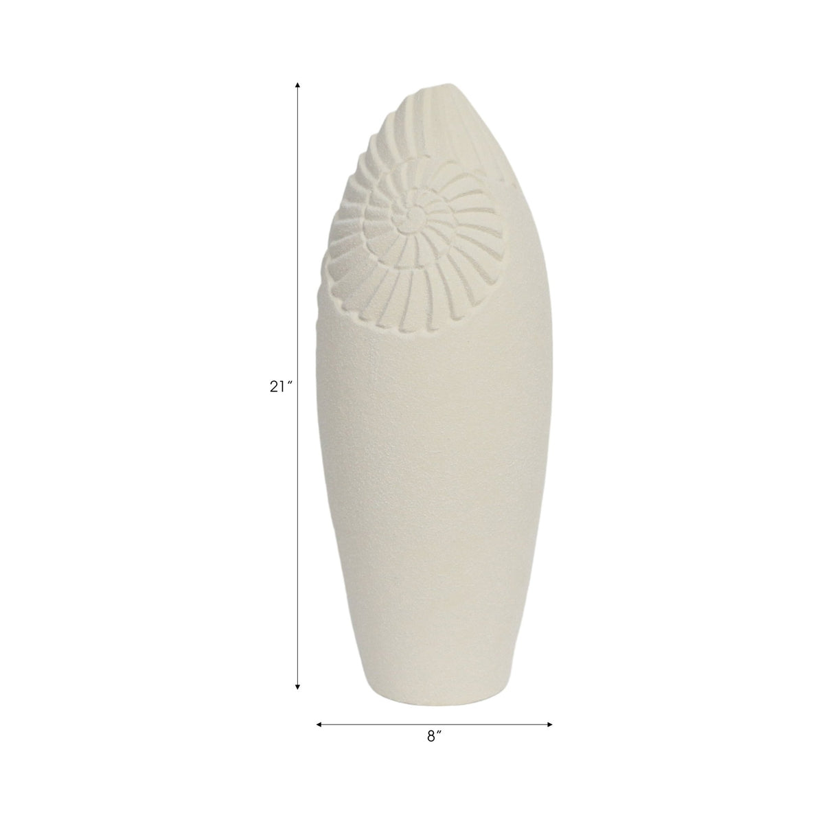 Perry Shell Vase Vases and Jars| Sagebrook Home