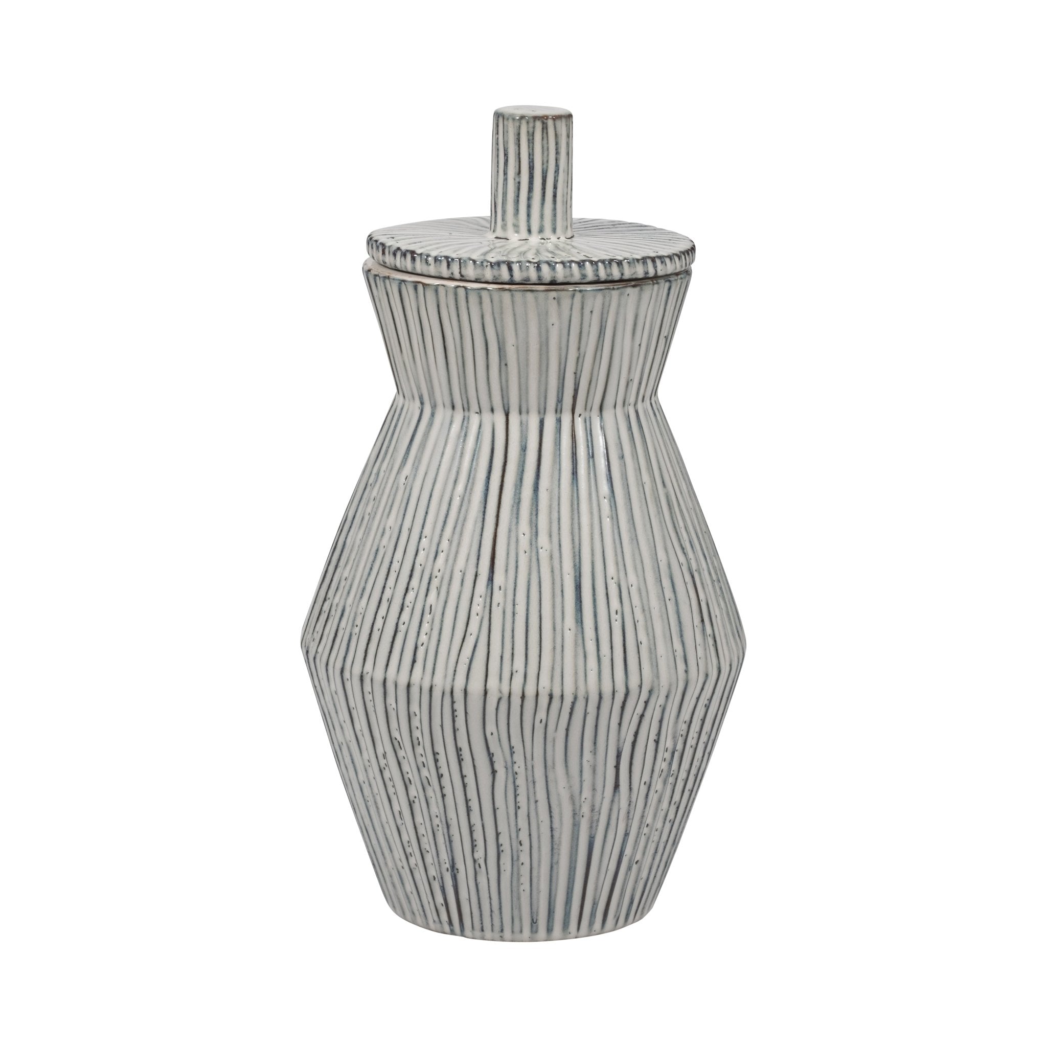 PERRYMAN SMALL LIDDED JAR Vases and Jars| Sagebrook Home