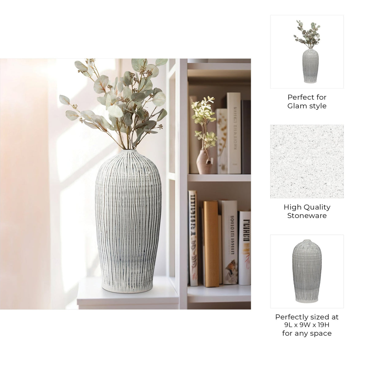 PERRYMAN VASE Vases and Jars| Sagebrook Home