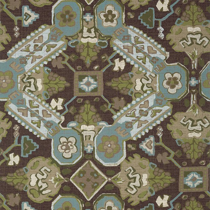 PERSIAN CARPET,Wallpaper Wallpaper| Thibaut Design