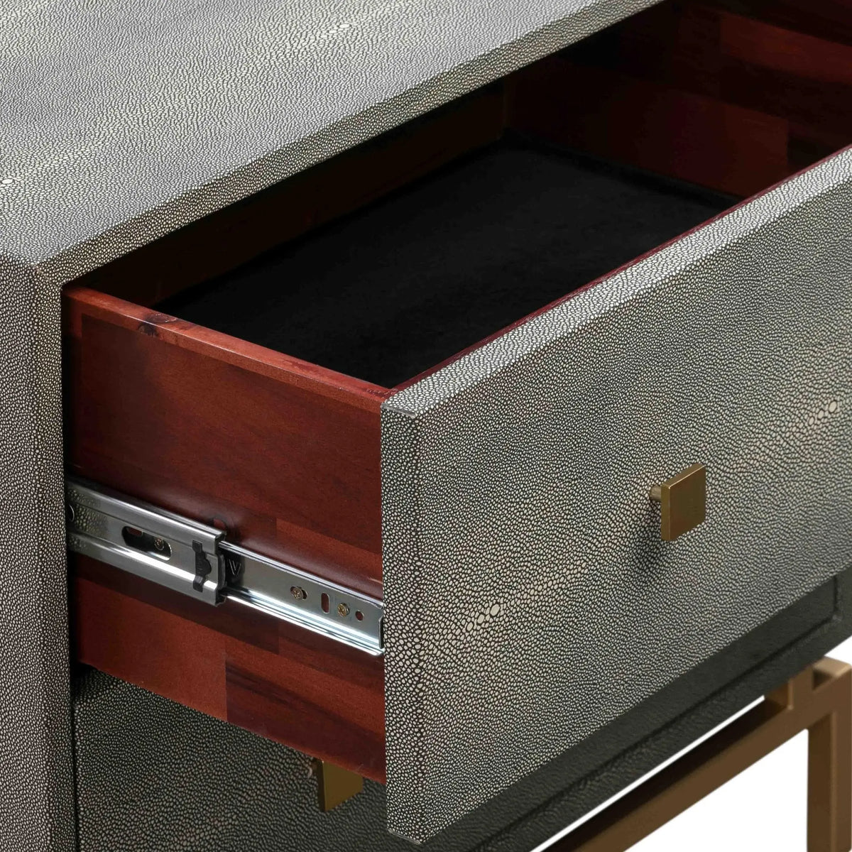 Pesce Shagreen Nightstand Nightstands| TOV