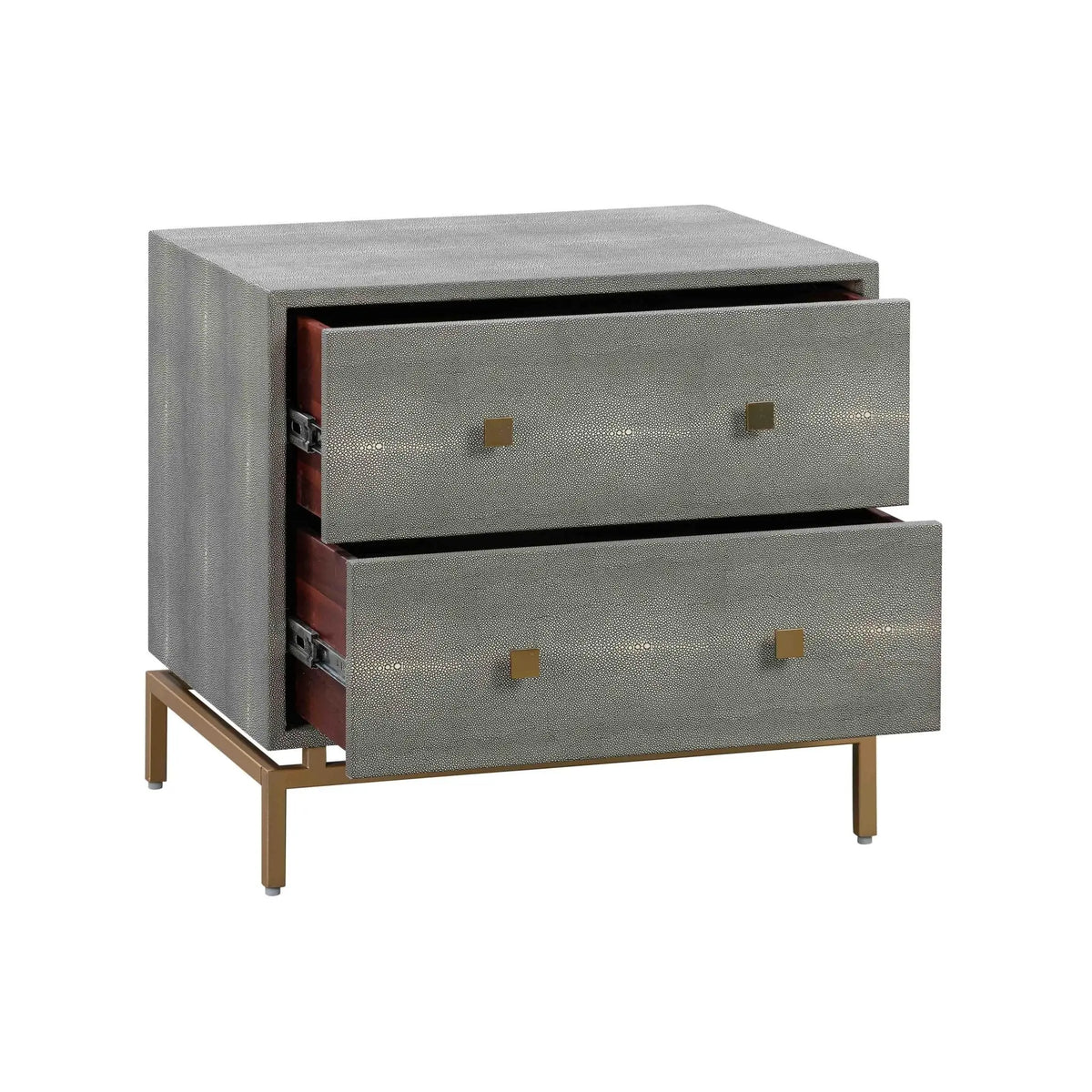 Pesce Shagreen Nightstand Nightstands| TOV