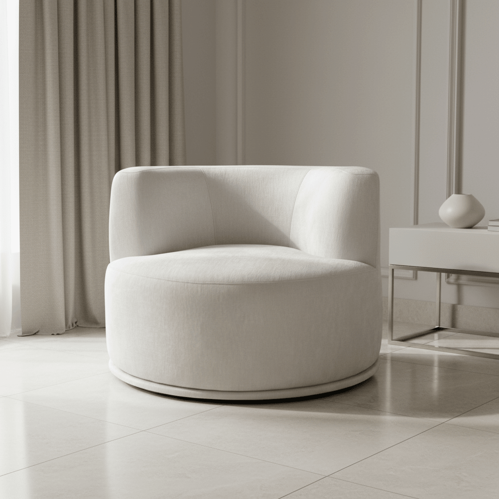 Petra Oyster Swivel Chair Chairs| Roots Furniture