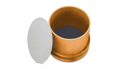 Piccolo Storage Stool Flecked Oatmeal - Al Rugaib Furniture