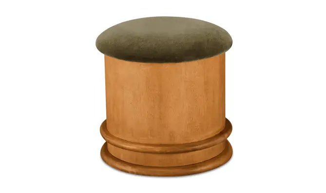 Piccolo Storage Stool Olive - Al Rugaib Furniture