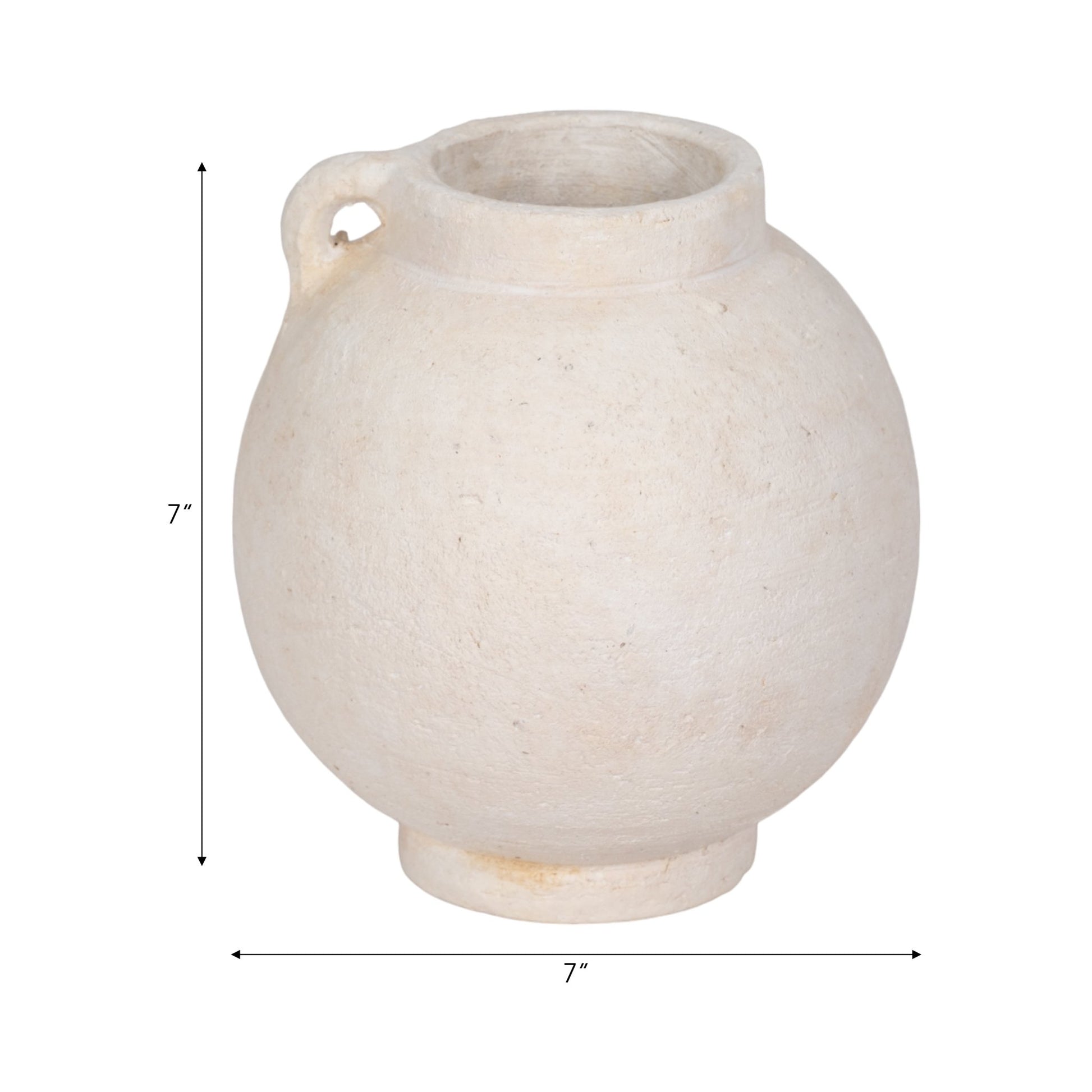 Picnic vase Black/White Vases and Jars| Sagebrook Home