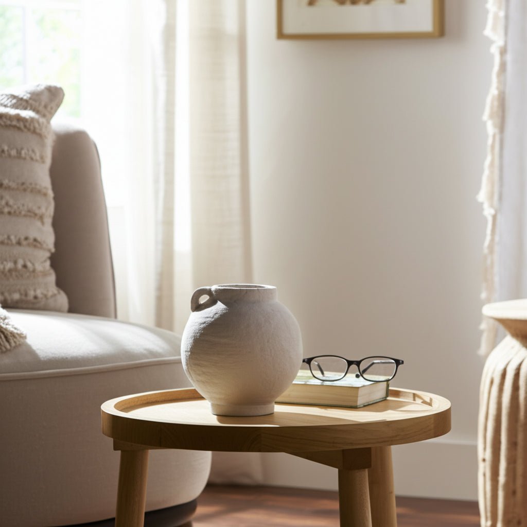 Picnic vase Black/White Vases and Jars| Sagebrook Home