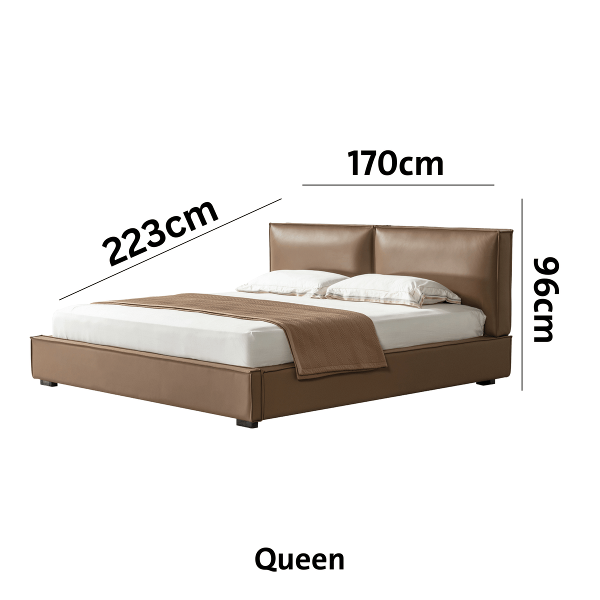 Pillow Paradise Rust (King/Queen) - Queen