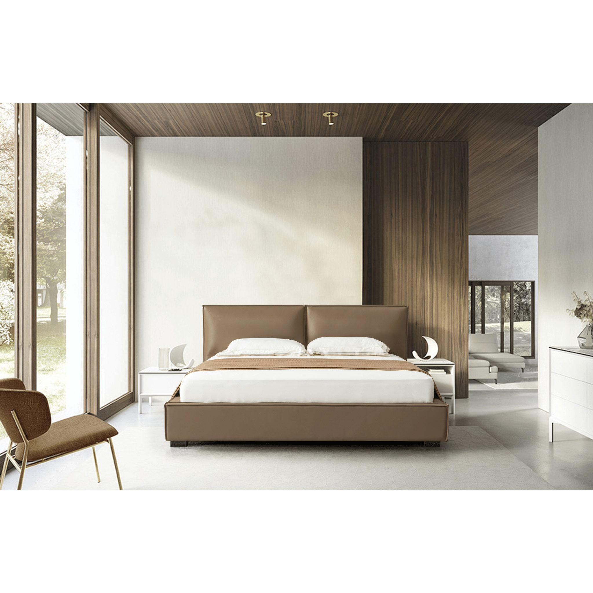 Pillow Paradise Rust (King/Queen) Beds| Roots Furniture