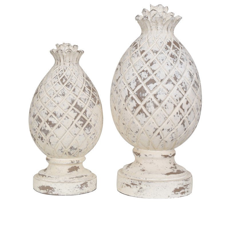 Pineapple Finials Set of 2 Table Decors| Crestview