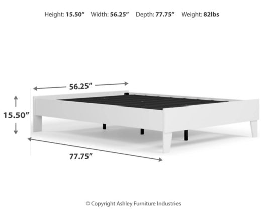 Piperton Full Platform Bed Beds| Ashley Homestore