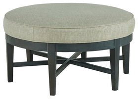 Plain Round Ottoman - Al Rugaib Furniture