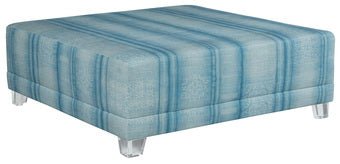 Plain Square Ottoman - Al Rugaib Furniture