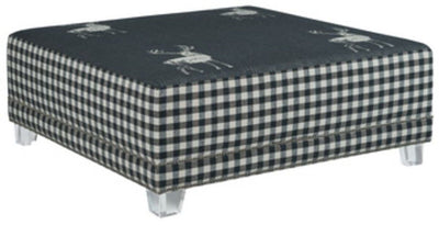 Plain Square Ottoman - Al Rugaib Furniture