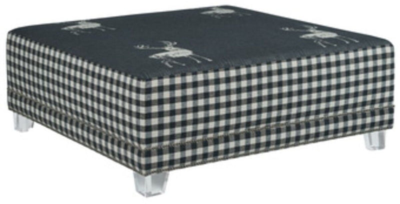 Plain Square Ottoman - Al Rugaib Furniture