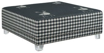 Plain Square Ottoman - Al Rugaib Furniture