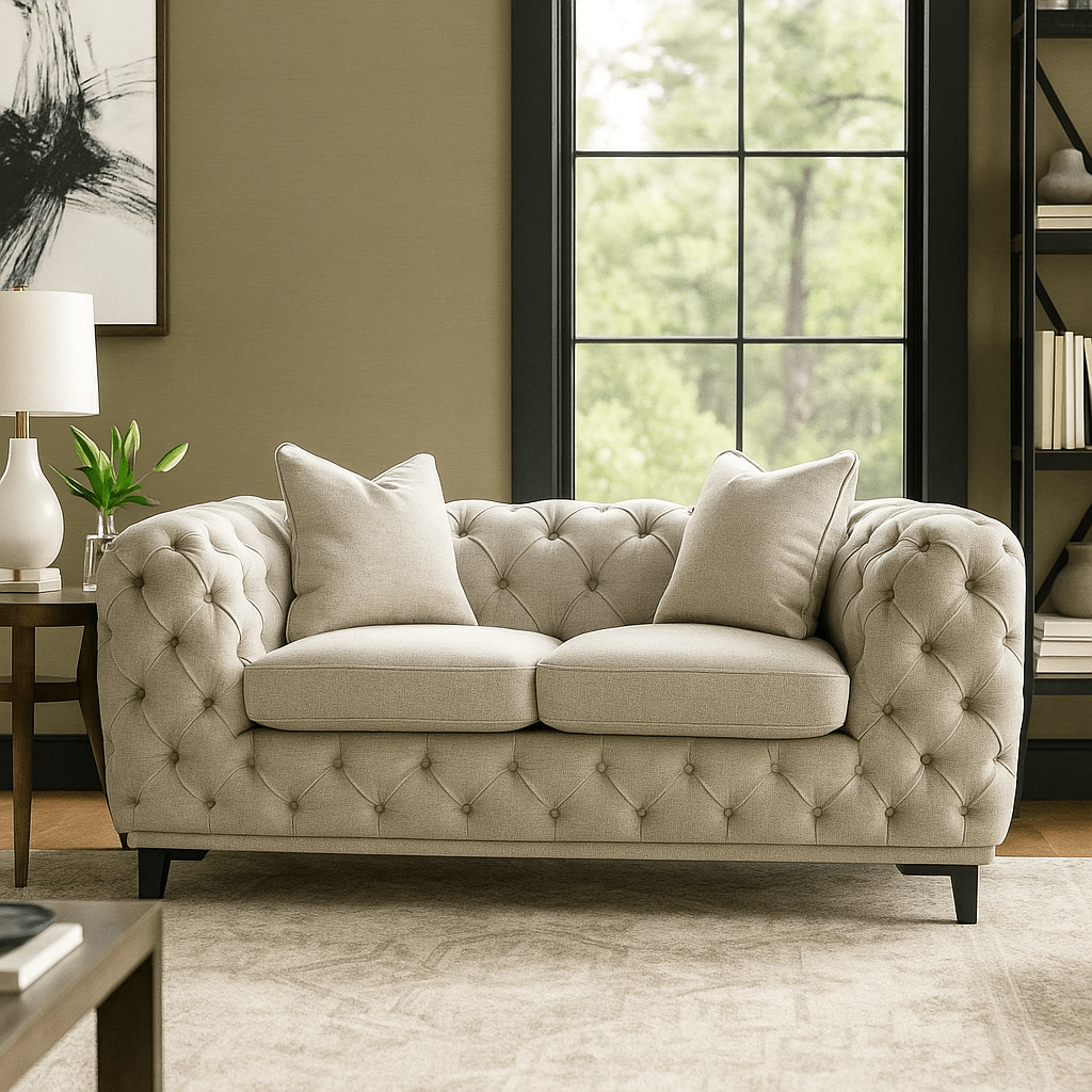 Plain Tuft 2 Seater Loveseat Sofas & Loveseats| Roots Furniture