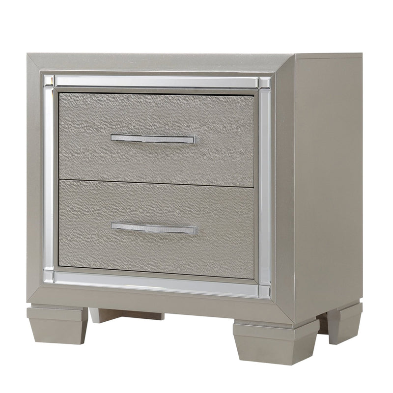 Platinum Nightstand - Al Rugaib Furniture