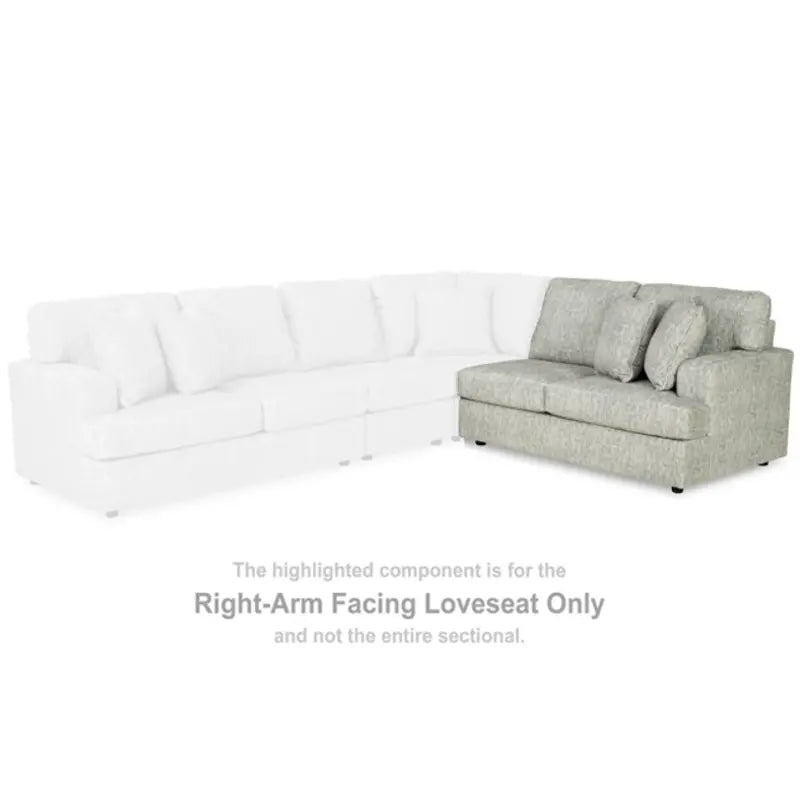 Playwrite Right - Arm Facing Loveseat - Al Rugaib Furniture