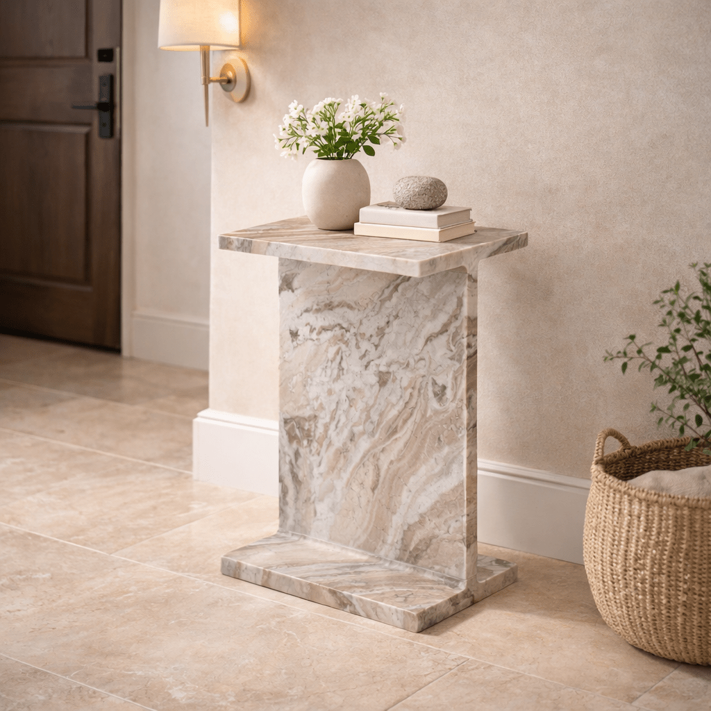 Plerre MARBLE SIDE TABLE Accent & End Tables| Roots Furniture