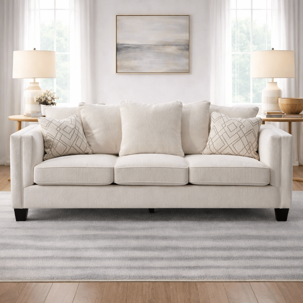 Plush Paradise Beige Sofa W219 Sofas & Loveseats| Roots Furniture