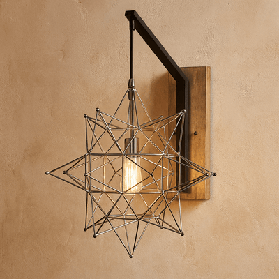Polaris, 1 Lt. Sconce - Al Rugaib Furniture