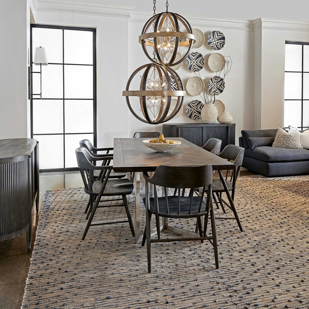 Polaris, 8 Lt Large Chandelier chandeliers| Uttermost