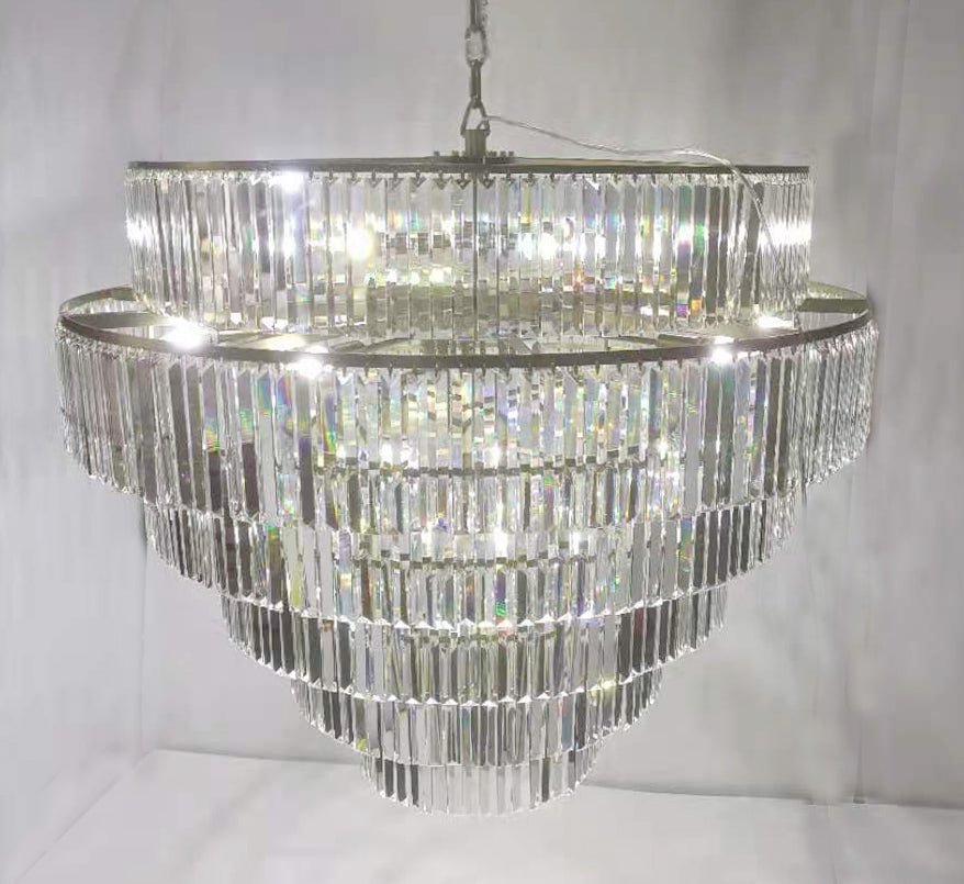 Polaris Crystallin Chandelier chandeliers| Uttermost